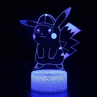 Pokemon Pikachu 3D lampe